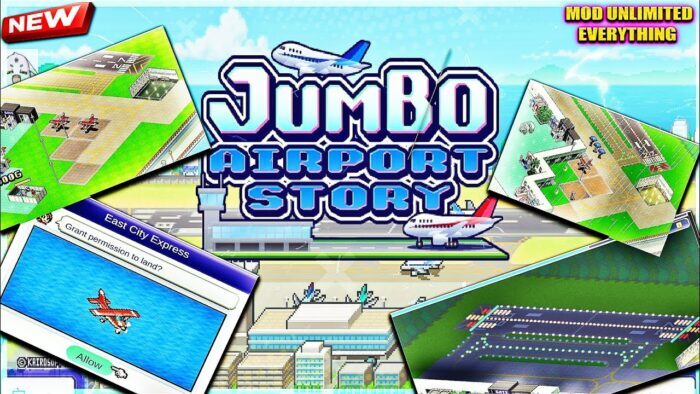 Jumbo Airport Story Mod Apk Terbaru